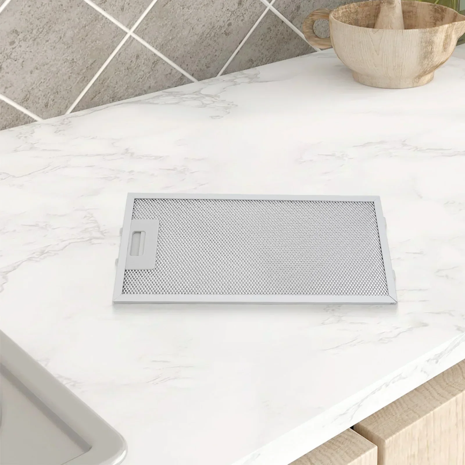 Aluminum Filter Cooker Hood Filter Maintain Air Circulation Reliable Choice 5 Layers Aluminized For Cooker Hood