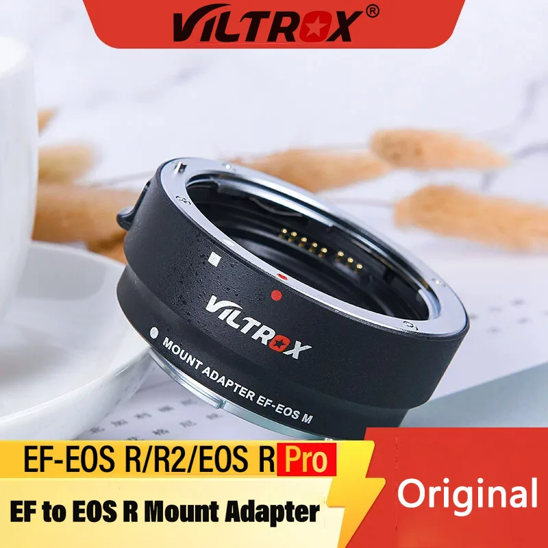 

Full Frame Lens Adapter Control Ring Viltrox Auto Focus EF-EOS R1/ R2 For Canon EF/AFS lens to RF Mount Camera R RP R3 R5C R6C70