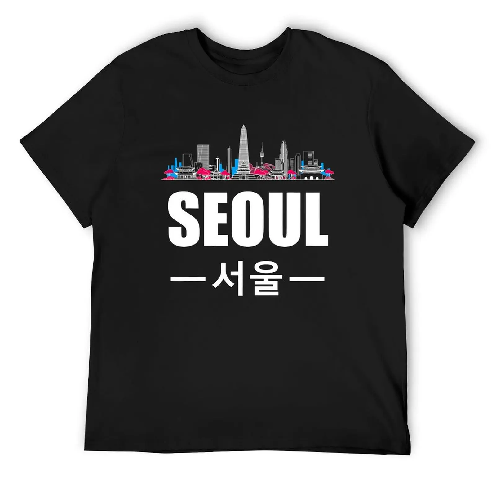 

Seoul Kpop South Korea Korean Pop T-Shirt sublime anime stuff Short sleeve tee quick-drying mens white t shirts