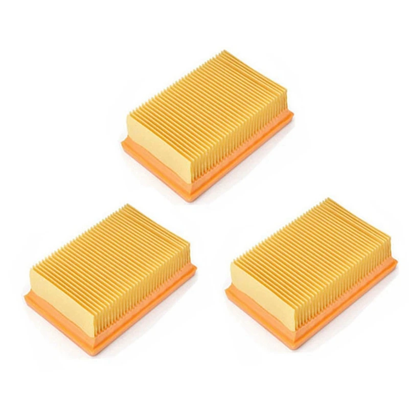 M14K-Spare Hepa فلتر مسطح مطوي مسطح أضعاف لكارشر MV4 MV5 MV6 WD4 WD5 WD6 استبدال أجزاء الملحقات جزء