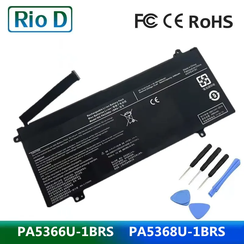 

Laptop Battery For Toshiba Dynabook Satellite Pro L50-G L50-J L40-G EX50L-K 4ICP6/47/61 PA5366U-1BRS PA5368U-1BRS