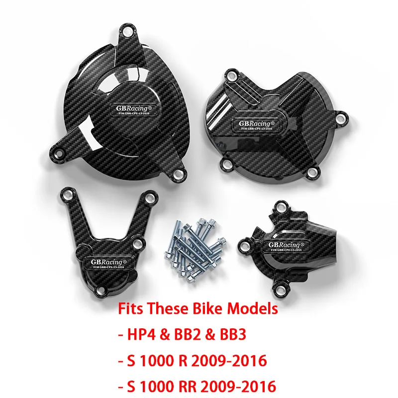 S1000RR / S1000R HP4 2009 2010 2011 2012 2013 2014 2015 2016 Motorcycle Engine Case Guard Protector Cover Motorrad Carenados image 3