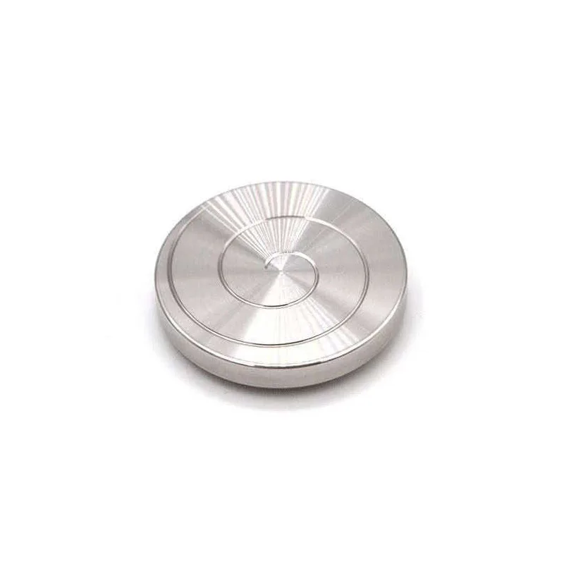 Pocket Coin EDC Fidget Spinner Metal Stainless Steel Desktop Gyroscope Decompression Anxiety ADHD Stress Reliever Toys Adults