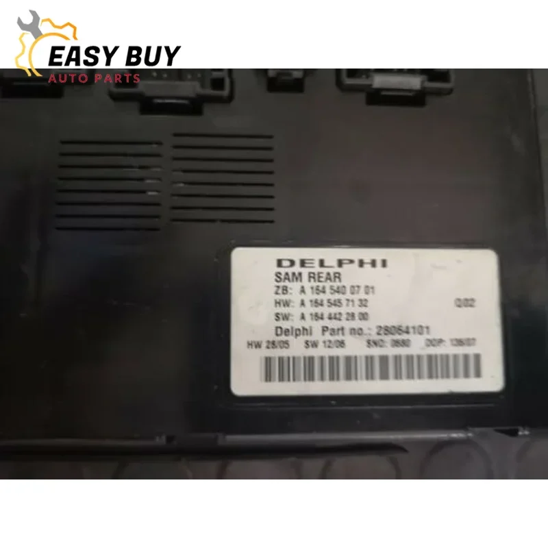 

Автомобильный задний блок управления SAM, блок предохранителей A1644403501, A1644404601 A1645400701, подходит для Mercedes-Benz GL350/GL450/GL550/ML320