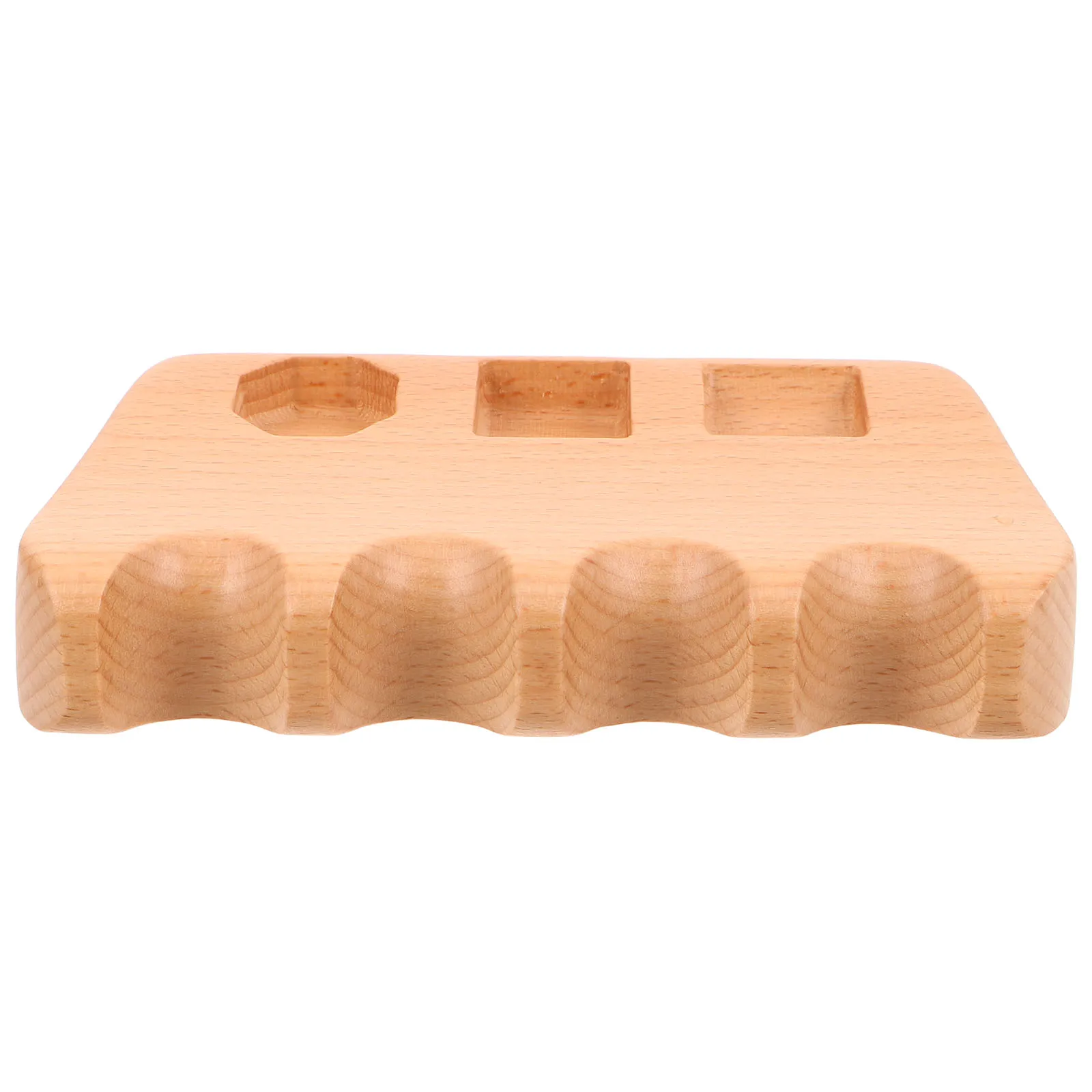 4-Cue Massivholz Pool Queue Rack Tragbare Gewichteten Klaue Halter Pool Stick Organizer Billardtisch Zubehör Queue halter