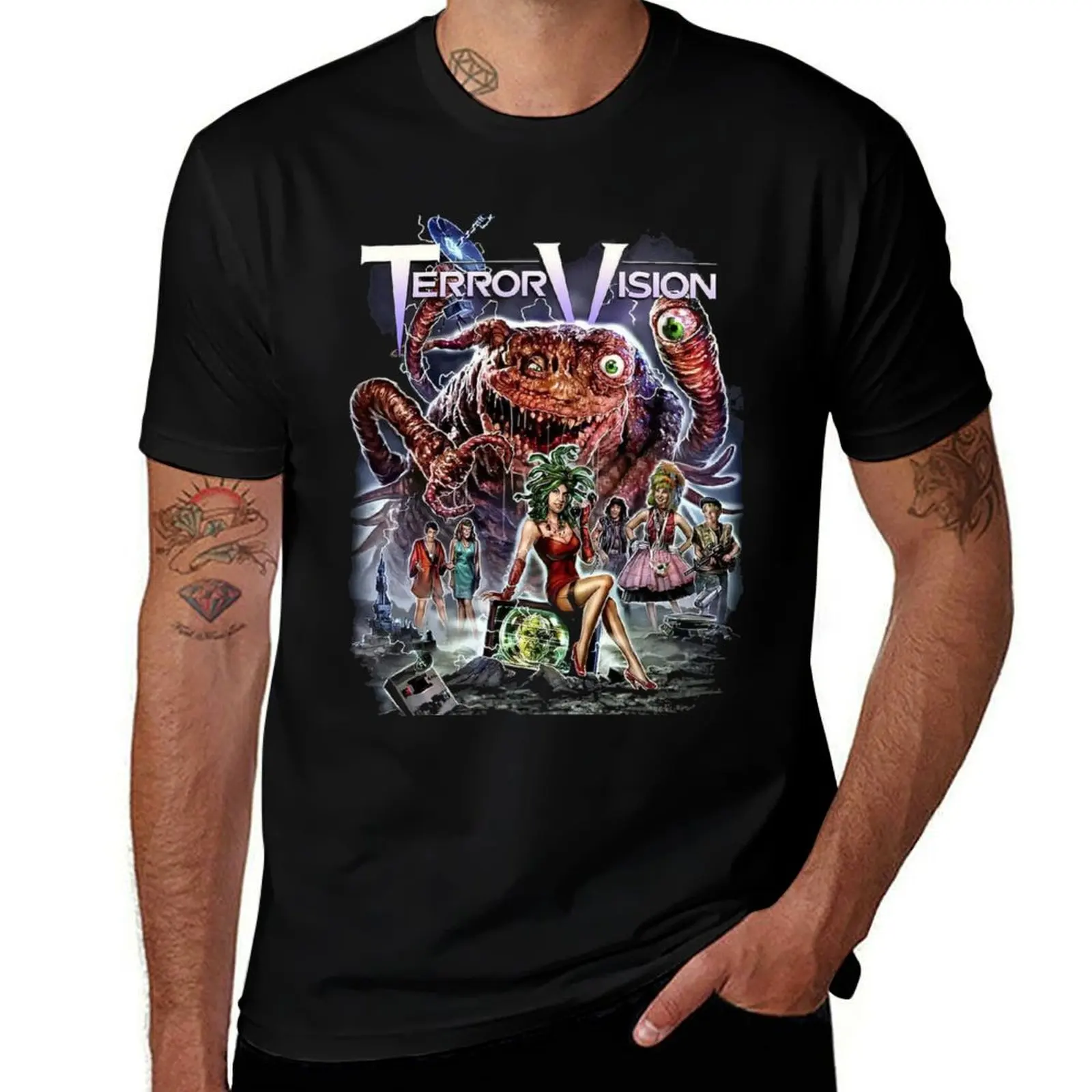 

TerrorVision (Transparent) Terror Vision T-Shirt anime tshirt funny costumes essential t shirt mens graphic t-shirts pack