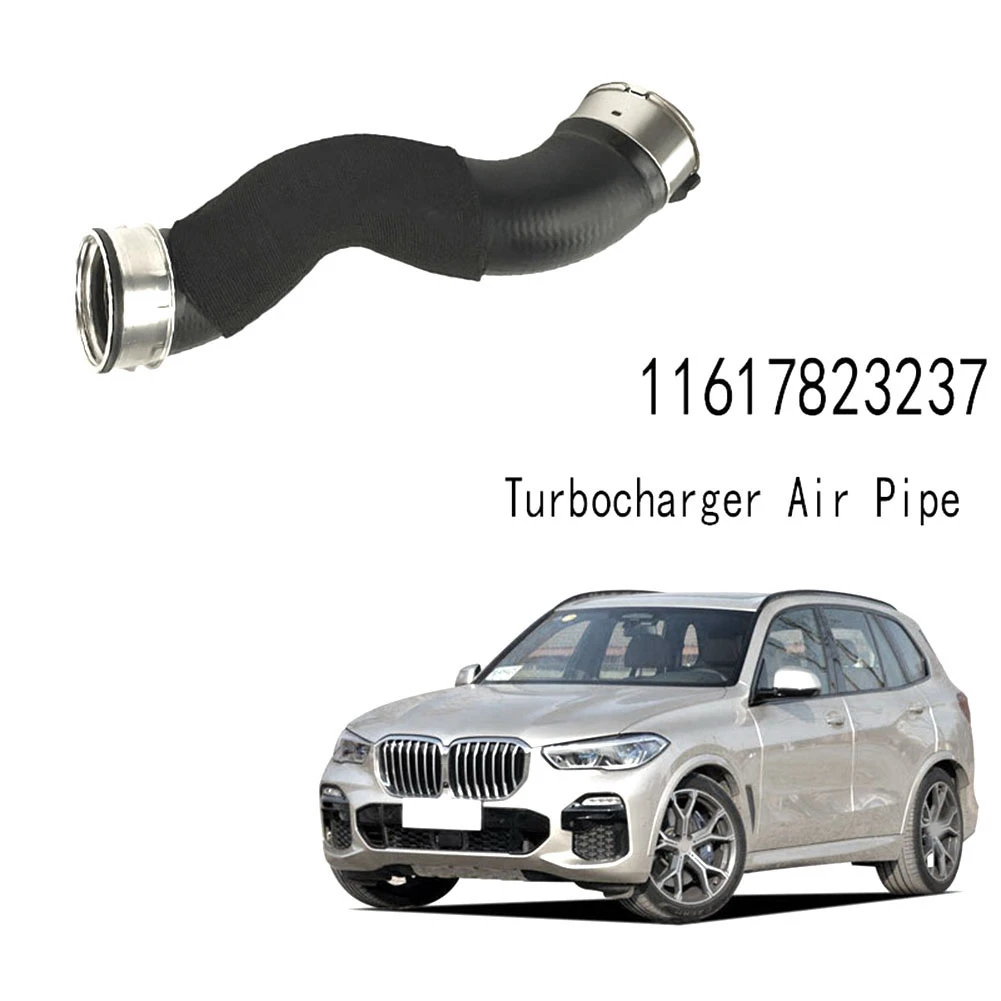 Engine Intercooler Hose Boost Air Intake Hose for BMW X5 F15 X6 F16 Turbocharger Air Pipe 11617823237