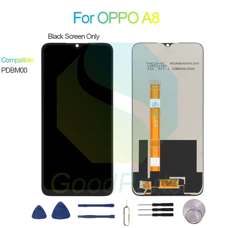 For OPPO A8 LCD Display Screen 6.5