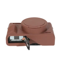 Camera Bag for Canon G7X3 Silicone Case Protective Cover G7X Mark III Lens Cap Soft Shell Shockproof Dustproof 5