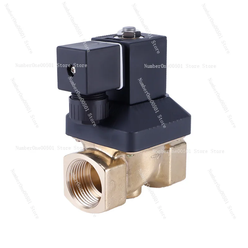 

Серия 5281 2-ходовой 2-позиционный электромагнитный клапан с пилотным управлением, латунь, нержавеющая сталь