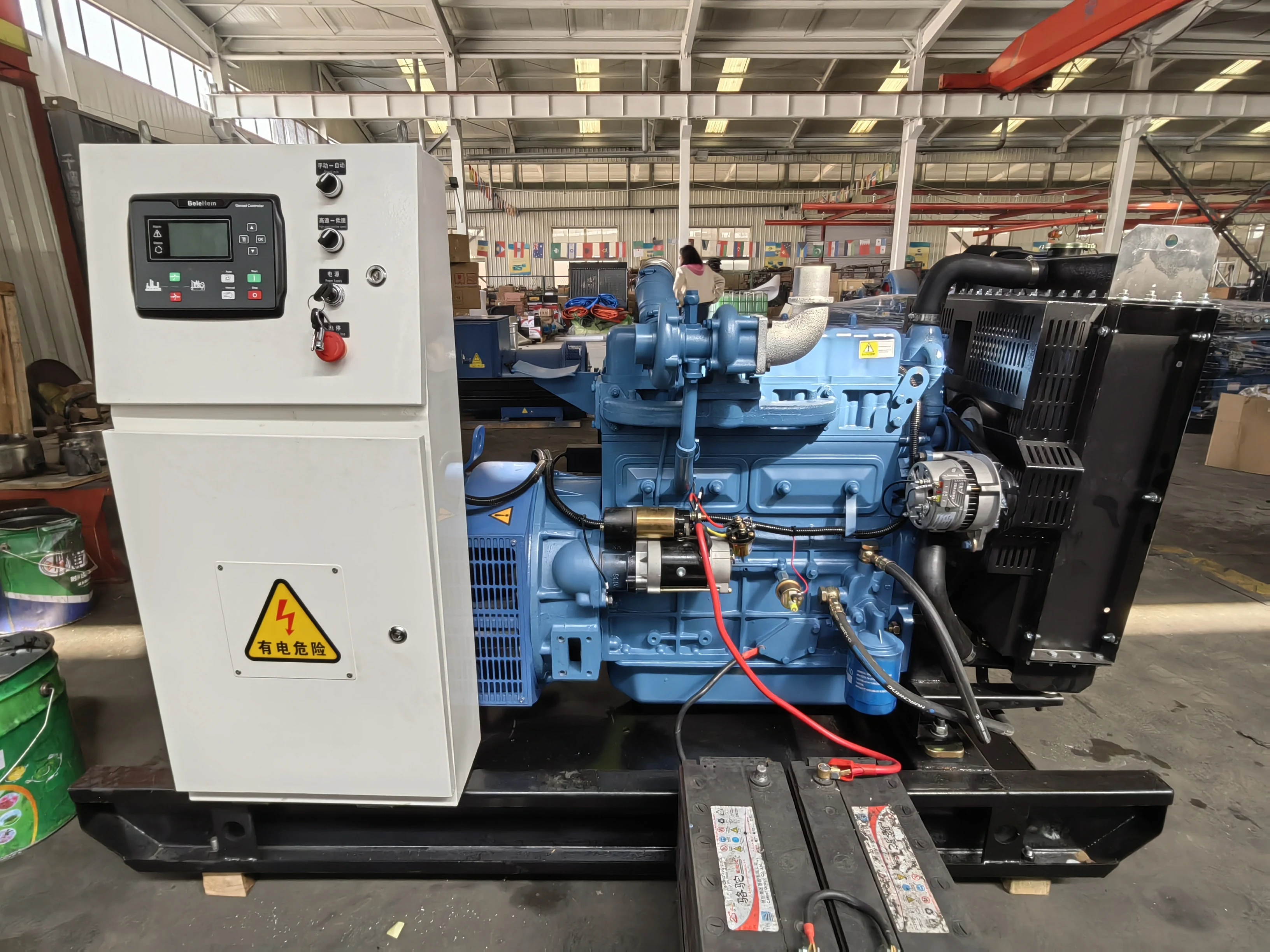 weifang 50kw 62.5kva automatic diesel generator with ZH4105ZD diesel engien ,ATS and brushless alternator diesel generators 50kw