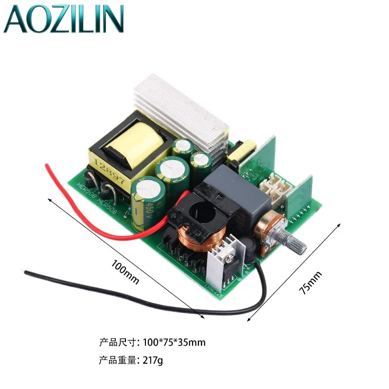 AOZILIN New Mini Pocket Inverter Adjustable Power Saving Driver Board 12V Step-up Booster Switch Power Supply Circuit Board