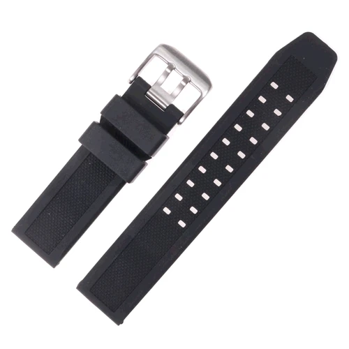 해밀턴 루미녹스용 블랙 고무 스포츠 안전 시계 밴드, 통기성 시계 스트랩, 실리콘 액세서리, 야외 다이빙, 20mm, 23mm  Best5