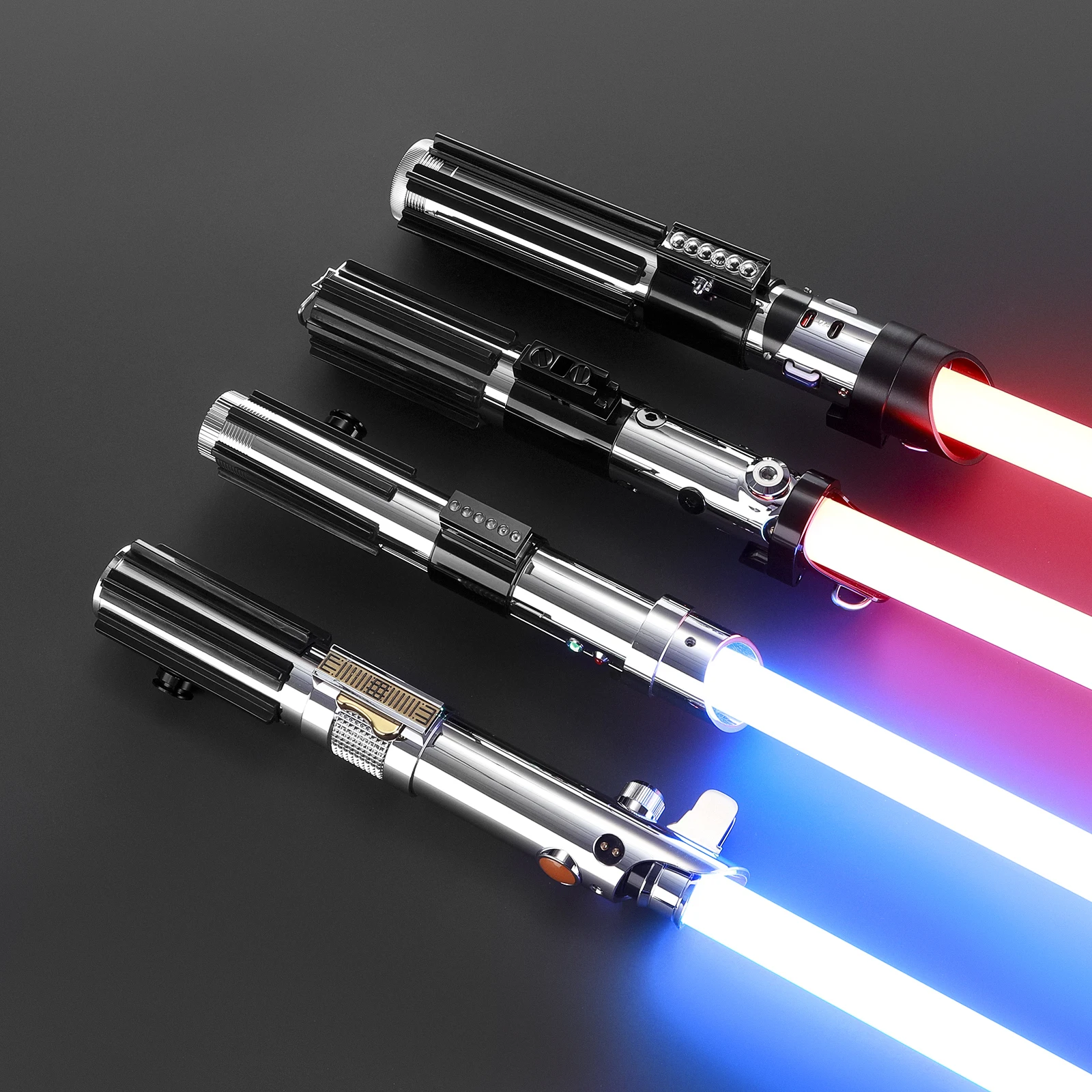 LightSaberstudio Dark Vador et Anakin Skywalker Lightsaber Force, RapDueling Light Saber, Sensitive Smooth Swing Bluetooth