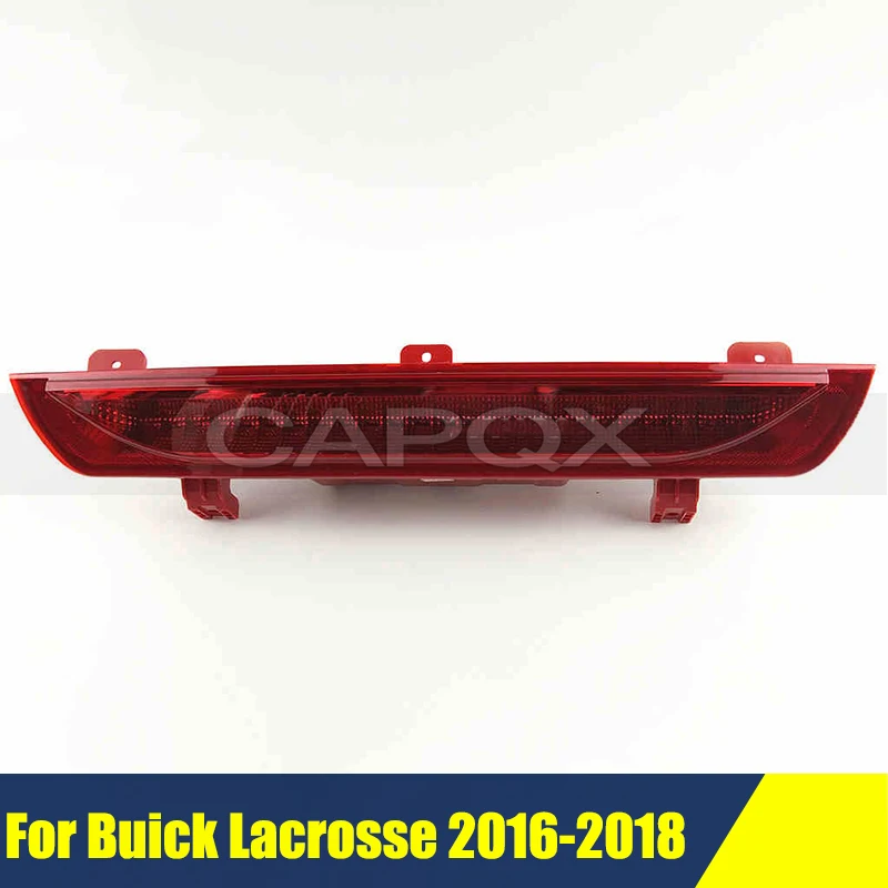 

Задний бампер, средний противотуманный фонарь, стоп-сигнал для Buick Lacrosse 2016-2018, противотуманная фара, задний фонарь, сигнальная лампа, противотуманная фара, противотуманная фара