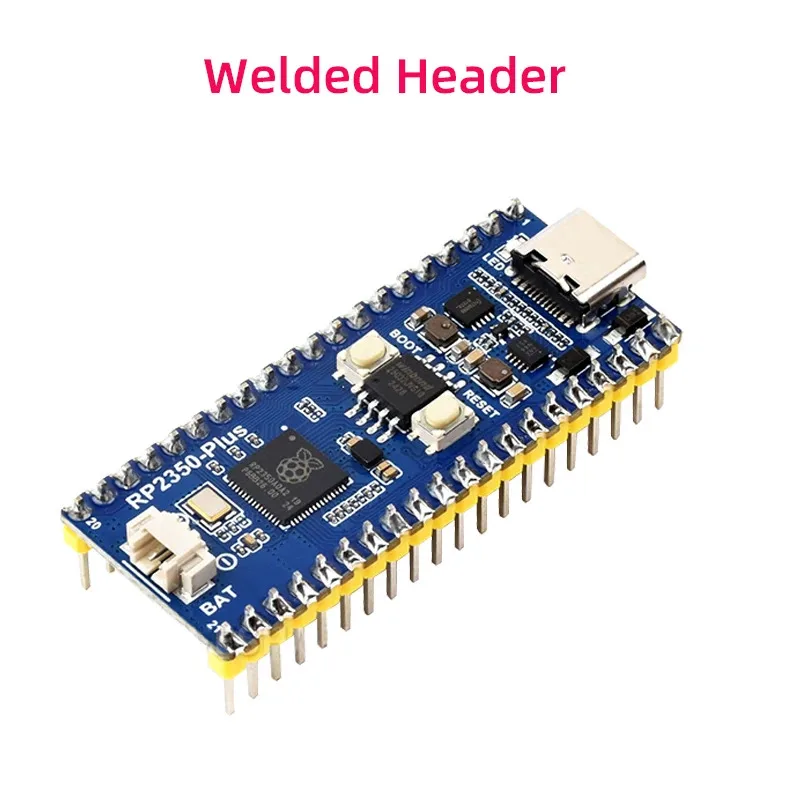 Raspberry Pi Pico 2 Plus Development Board RP2350A Wavashare RP2350-Plus Microcontroller 4 16 MB Flash Type-C Interface