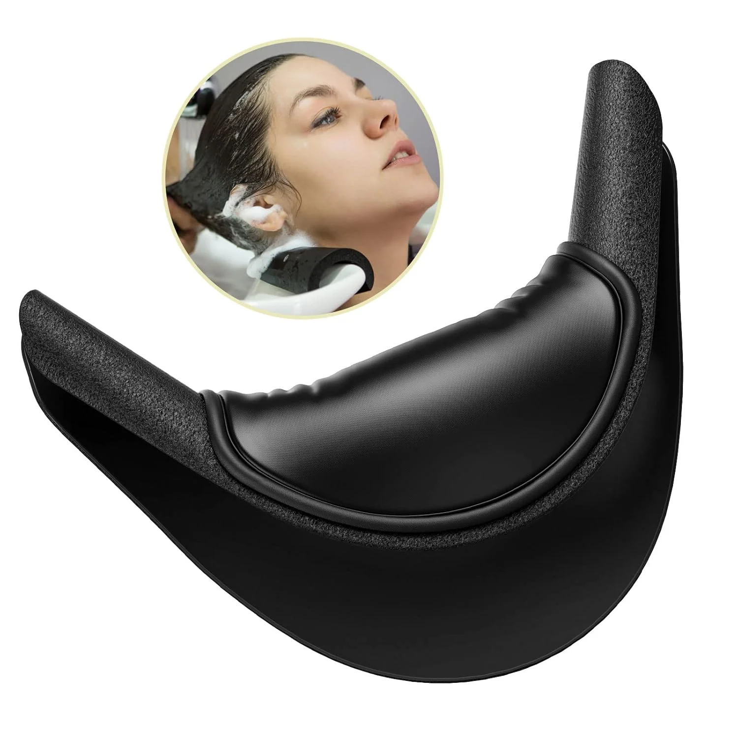 Salon Hair Wash Neck Pillow Sink Wash Basin Hair Gripper Bed Universal Cushion Non Slip Reusable Support Gel  Accessories