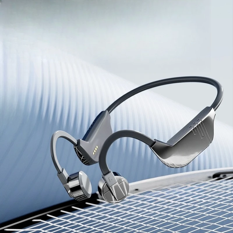 

Высококачественные наушники с костной проводимостью Bluetooth для плавания, спорта и бега, с креплением на ухо.