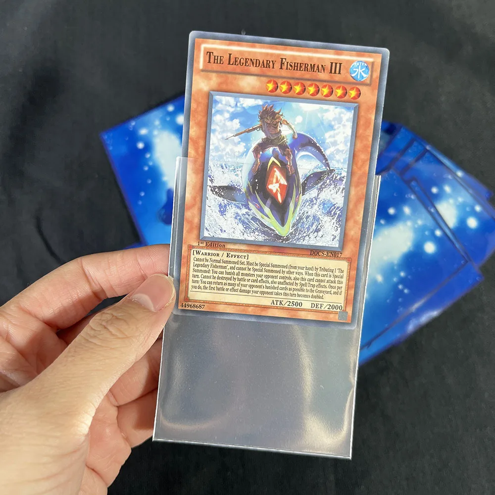63X90MM 60PCS YGO Japanese Size Card Sleeves Printing World Legacys Contin Board Game Trading Card Sleeves Photo Card Protecter