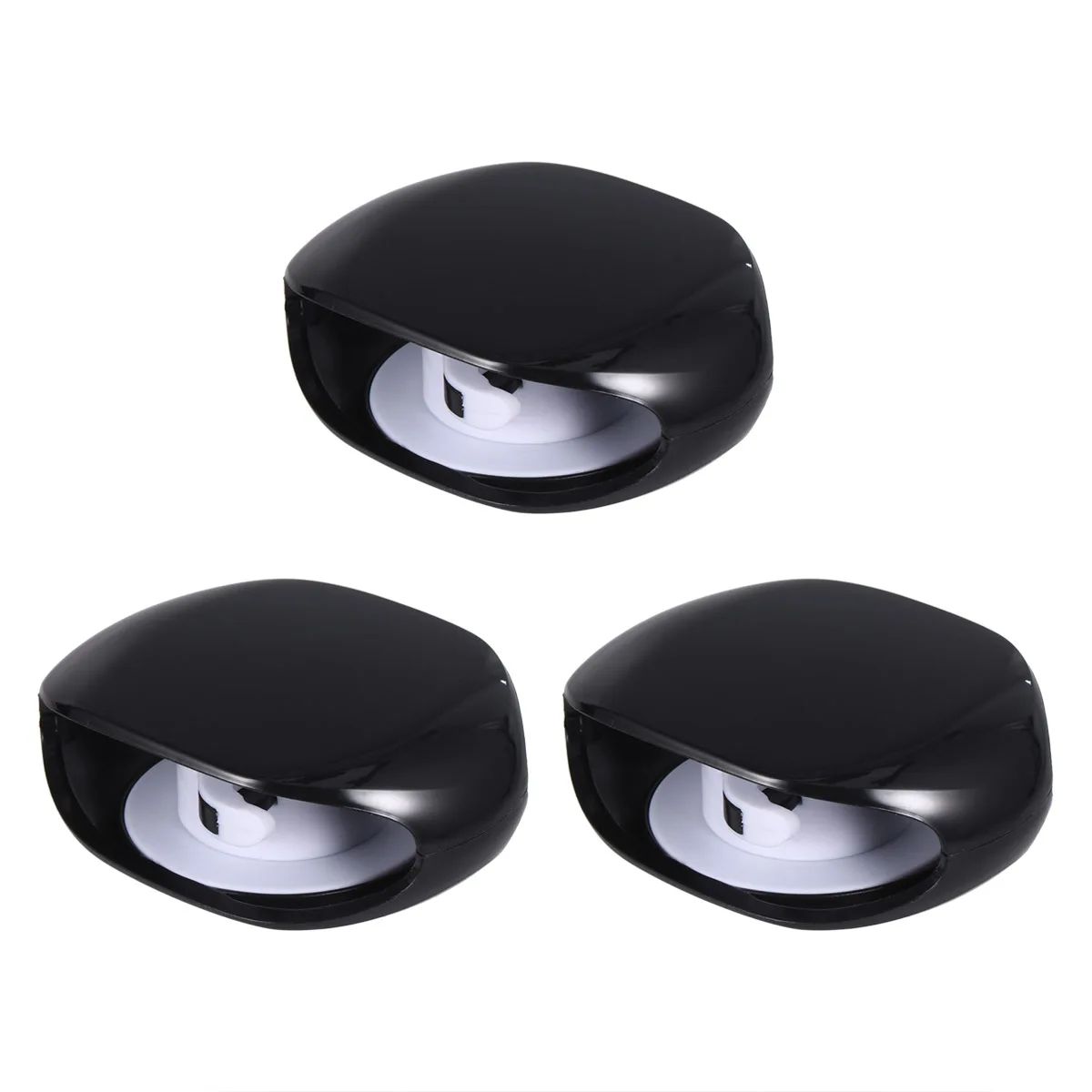 

3 Pcs Data Cable Reel Earbuds Pouch Bag Wire Earphone Organizer Portable Winder Protective Case Earplugs