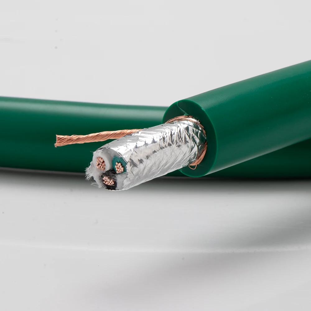 D502 Hi-End 5N Silver Plated Copper Mix OFC AC Power Cable 12AWG hifi Power Core for DIY Power Speaker/Amplifier Cable