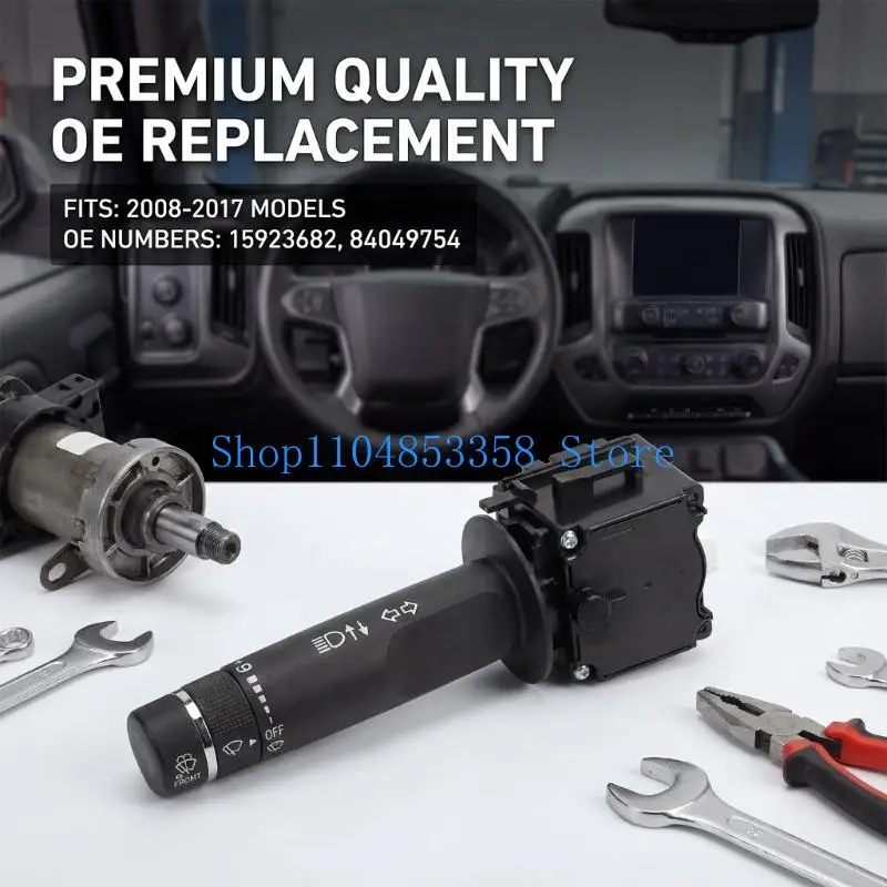 

652F Efficient Car Switches Assembly for Turn Control Wiper Operation and Headlight Settings Providing Longevity 15923682