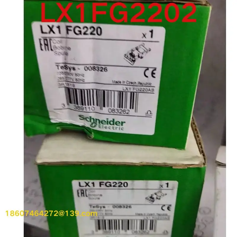 

brand-new contactor coil LX1FG2202