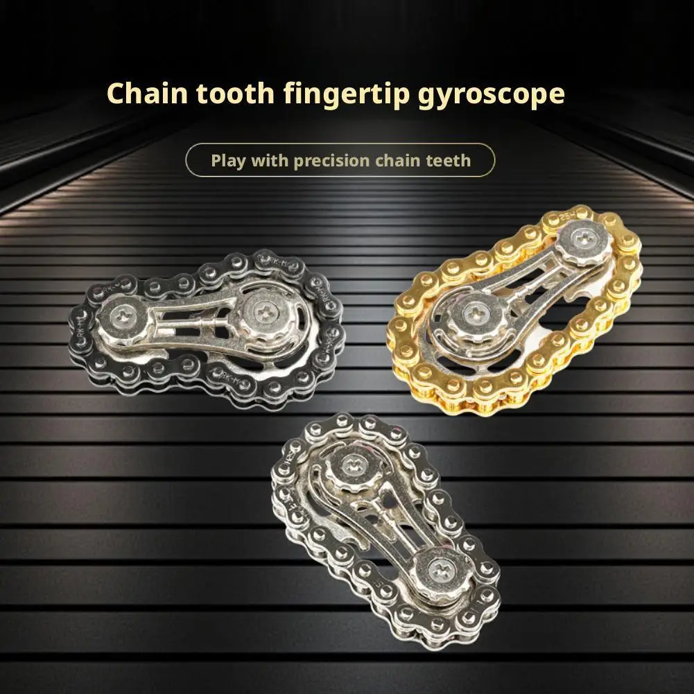 Équipement mécanique EDC Fidget Spinner, pignons anti-Stress, volant d'inertie, gyroscope du bout des doigts, jouet de bureau pour adultes