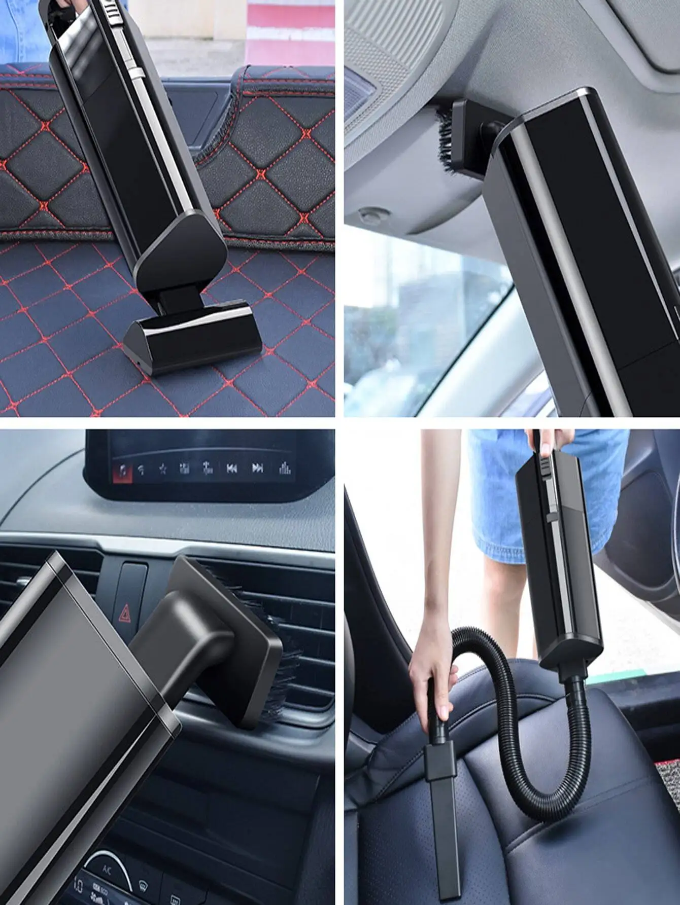 1 Stück neuer 12-V-Hochleistungs-Autostaubsauger – Nass- und Trocken-Handstaubsauger mit doppeltem Verwendungszweck