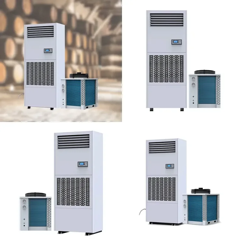 Floor Standing Dehumidifier with Temperature Control and Timer for Breeding Room Tent Humidity Regulation