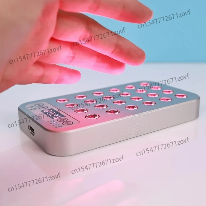 2025/Handheld LED Near Infrared Light Portable NIR Red Light Board Bulb 660nm 850nm for Facial Skin Muscles Back Joint Pain R
