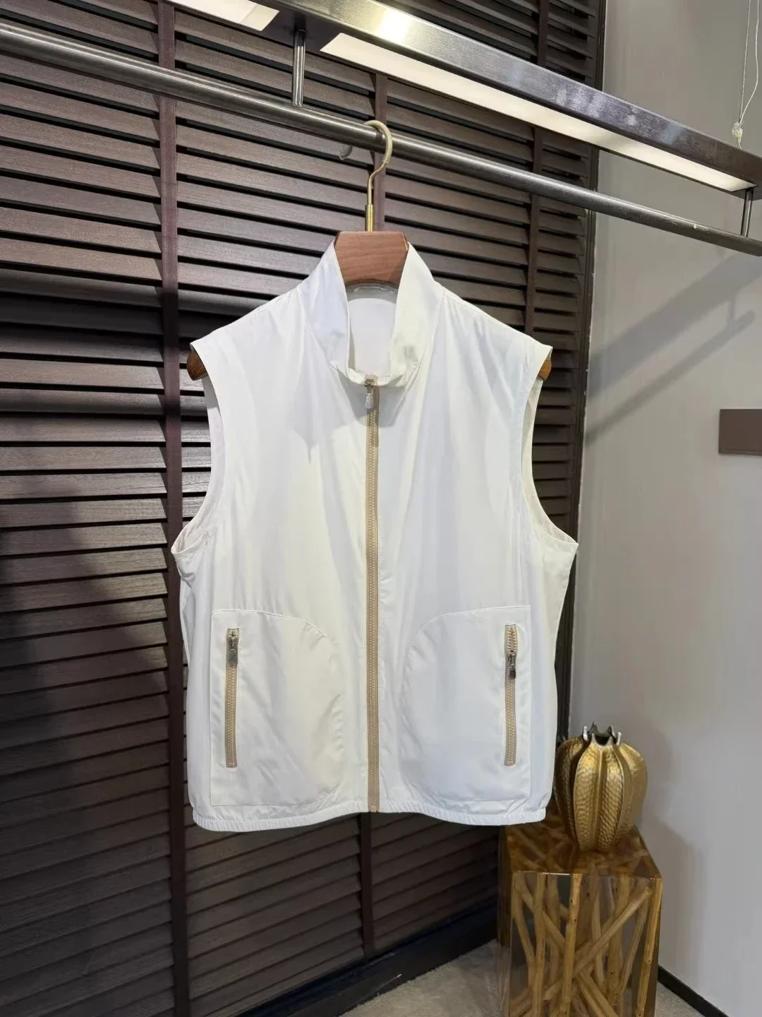 BC Italian old money wind 26ss outdoor windproof and rainproof quick-drying sports vest