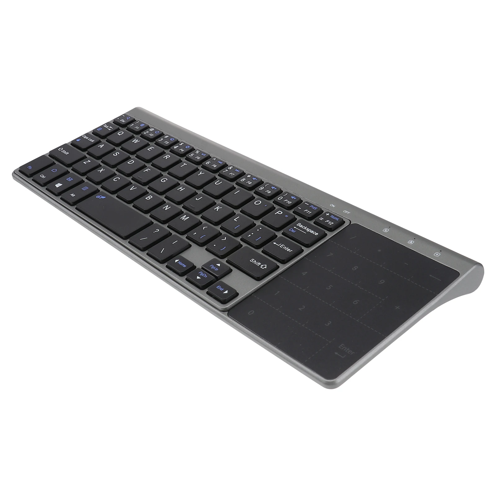 

Wireless Keyboard Touchpad Cordless Silent Computer Keyboards External Accessory Laptop