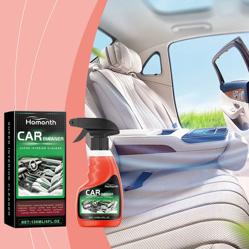 

Car Interior Cleaning Agent Stain Removal Maintenance Waterproof Care Automotive Interior Cleaner