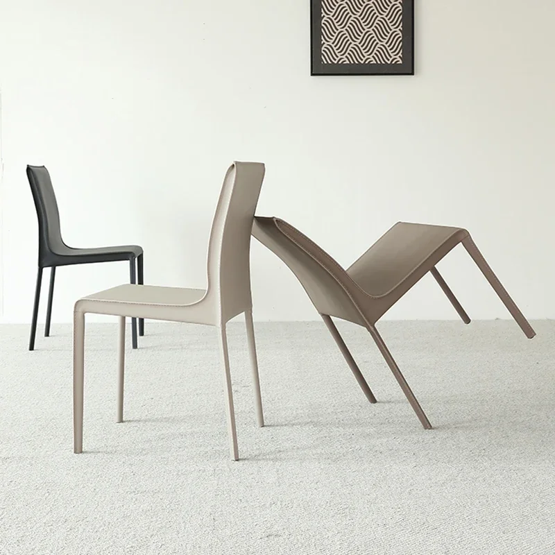 

Design Armchair Chair Outdoor Upholstered Dining Chairs Nordic Chaise Leather Lightweight Wedding Living Room