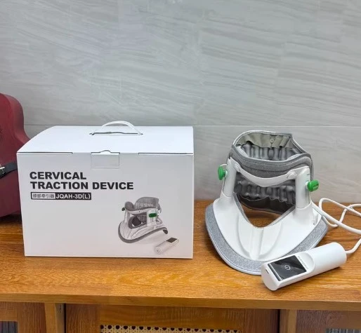 Medical Electric Inflatable Cervical Traction Device Collar for Cervical Spondylosis Correction Orthopedic Treatment Aid