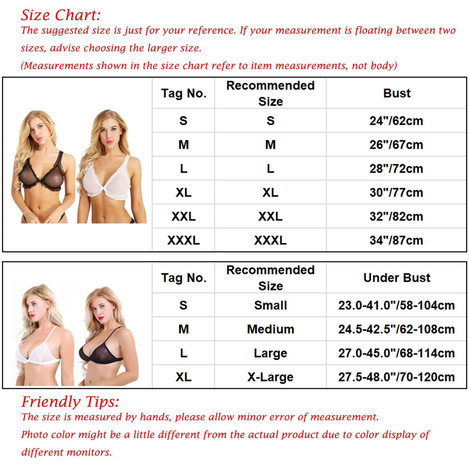 섹시 란제리 Womens 메쉬 Bralette 탑 소프트 쉬어 레이스 프릴 트라이앵글 브래지어 와이어 프리 Unlined 플 런지 V-neckline 브래지어