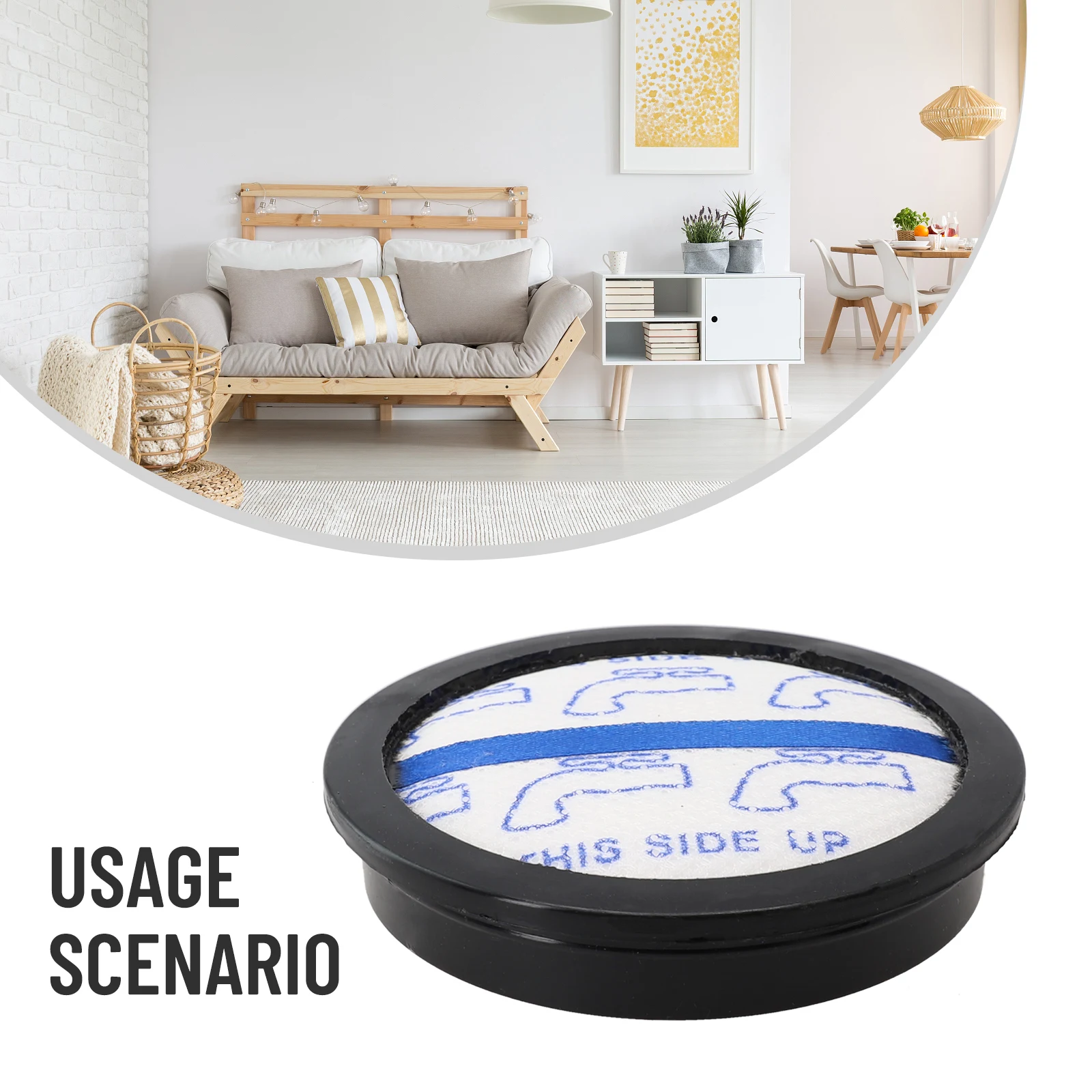 

1Pc Pre Motor Filter For VCP 3929 L Cordless Vacuum Cleaner Washable Reusable Replaceable Home Cleaning Appliance Spare Parts