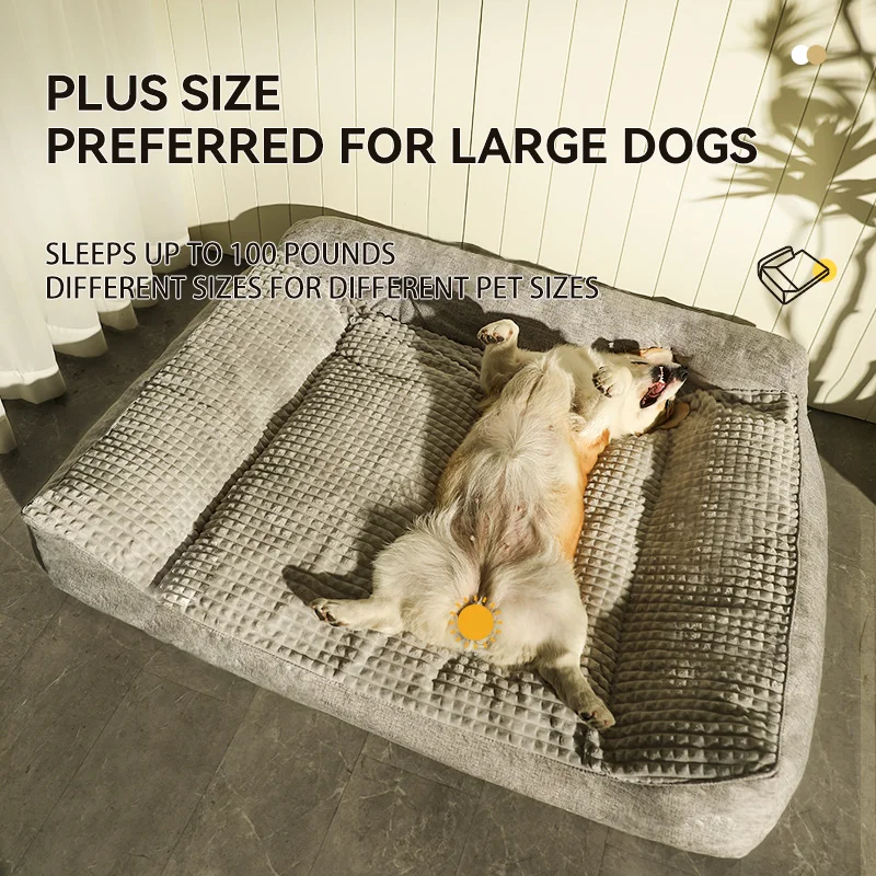 HOOPET Pet Bed Winter Warm Dog Bed House Pet Bed Dog Mattress Bed Sofa Small and Medium-Sized Dogs Puppy Pet Supplies