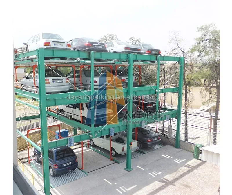 주차 시스템 자동 유압 주차 시스템 다단계 주차 시스템