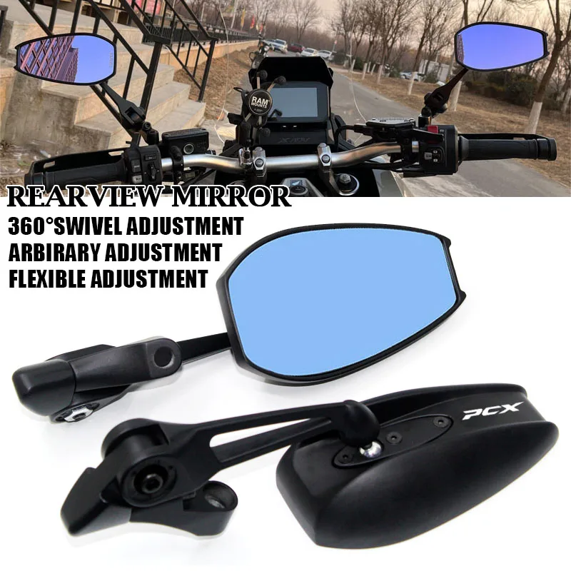 CNC Rear View Mirror For  PCX125 PCX 125 PCX150 PCX 150 PCX160 PCX 160 2018-2020 2021 Motorcycle Universal Rear View Mirror