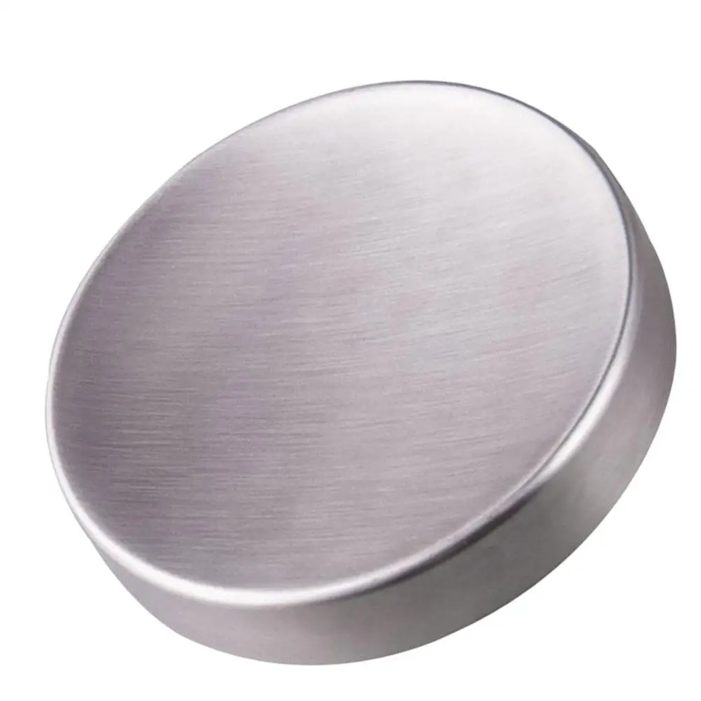 

Stainless Steel Soap Dish Indoor Holder Silver Stand Space-saving Draining Case