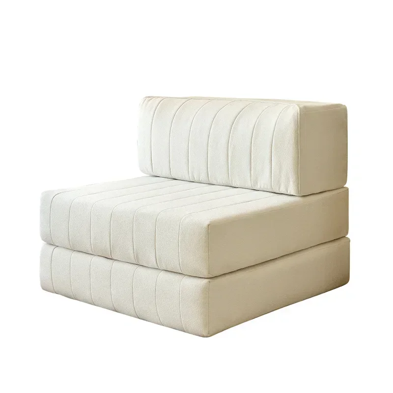 Tofu block sofa living room fabric, small apartment simple, modular square tatami