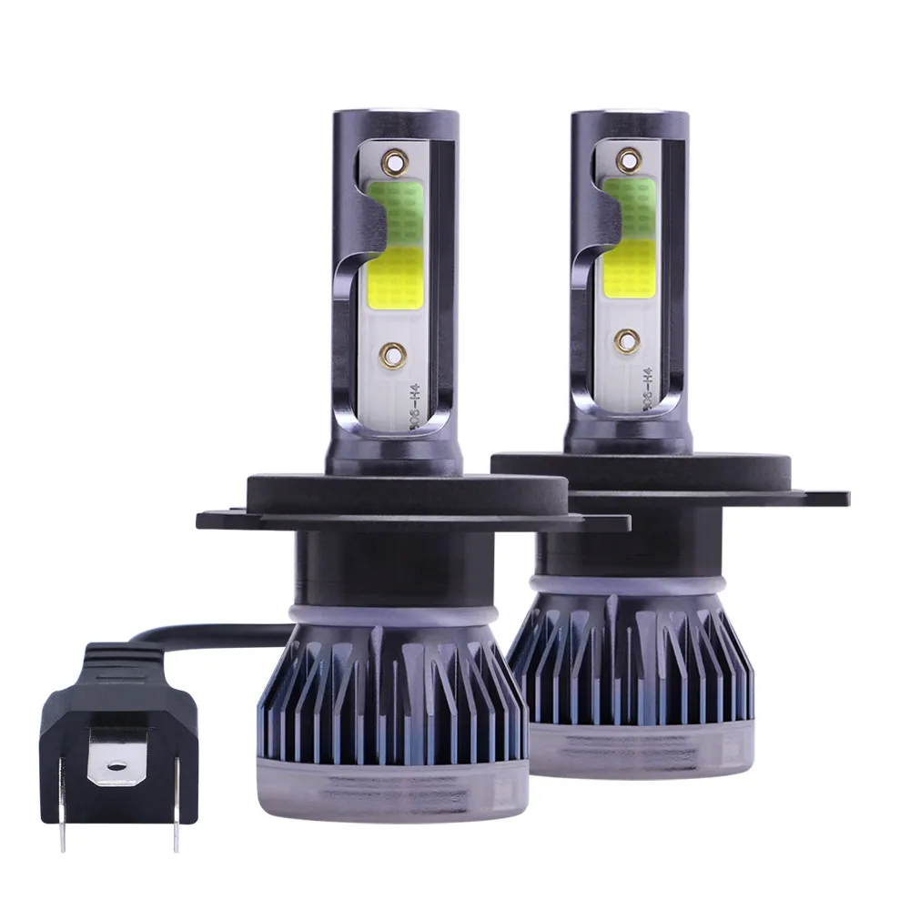 2PCS/pair Mini Lights Auto H7 LED H4 Bulb H3 H8 H9 H11 9005 9006 9012 6000LM Car Headlight H1 6000K Auto Fog Light 12V LED Bulb image 6