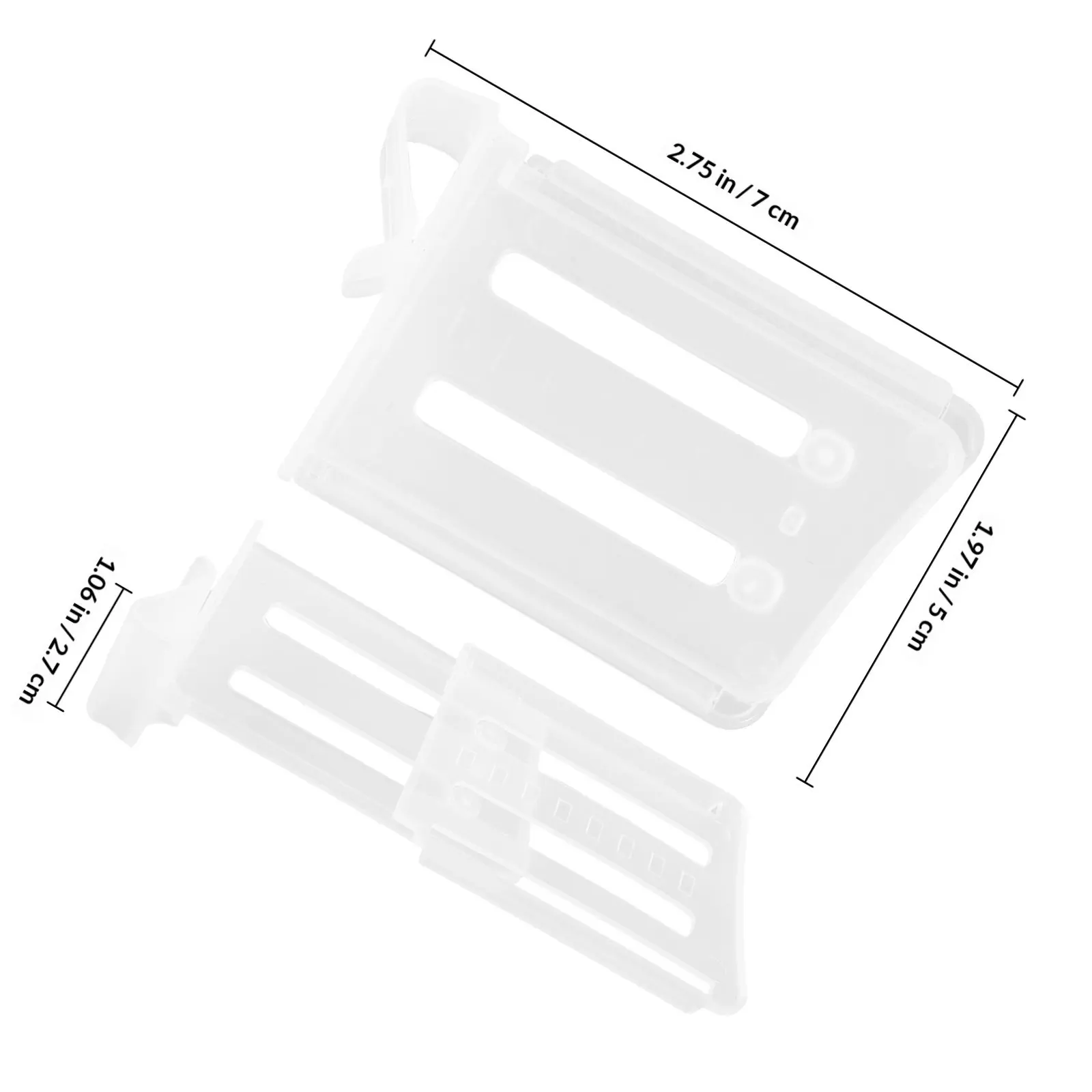 8Pcs Refrigerator Side Door Dividers Fridge Storage Organizer Clip Partition Plate Food Classification Separator Drawer view 6