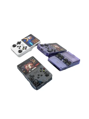 R36S Retro Handheld Video Game Console Linux System 3.5 Inch IPS Screen R35s Plus Portable Pocket Video Player 64GB 128GB