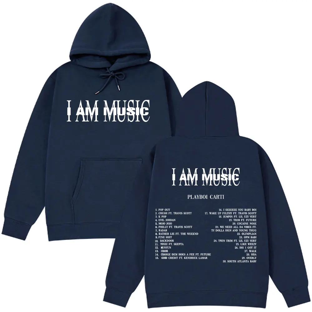 Playboi Carti I AM MUSIC New Album 2025 Hoodie Fans Gift Men Woman