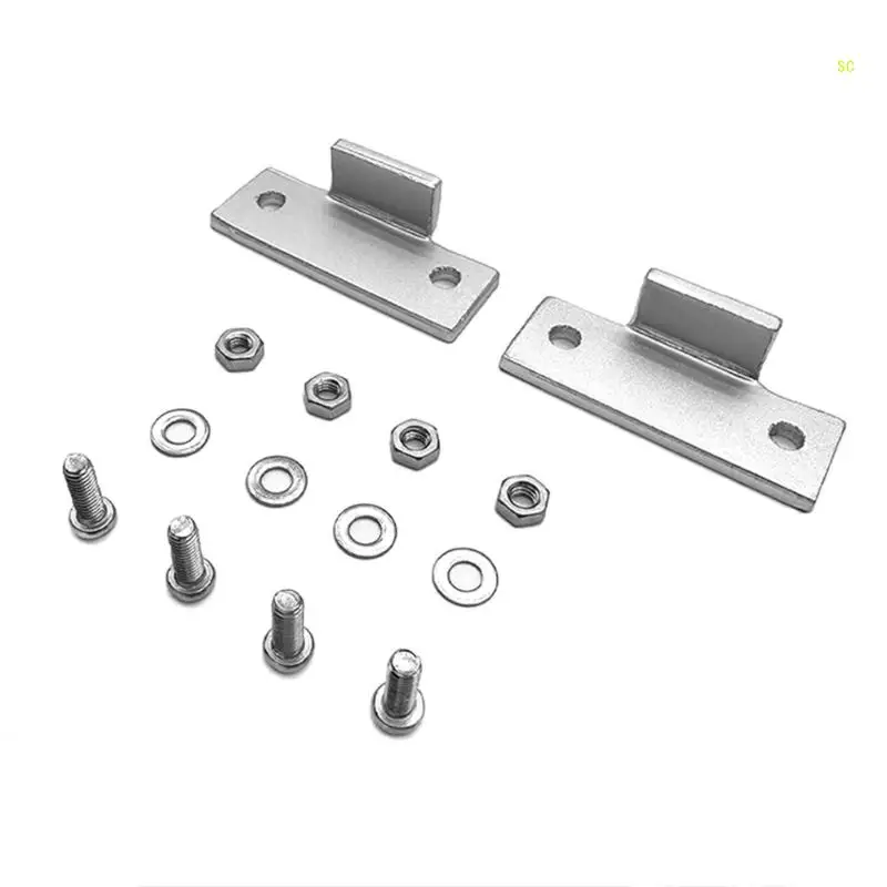 Turntable Dust Cover,Record Player Dustproof Cover Repair Tabs Hinge Brackets for Technics SL-D1 SL-Q200 SL-B1 Dropshipping