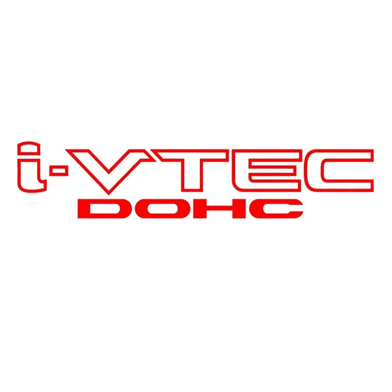 I-vtec Dohc المجسم النفط بقعة Chome الزجاج الأمامي ملصق ل JDM Mugen ملصق مائي سيارة دراجة نارية اكسسوارات شارات الفينيل
