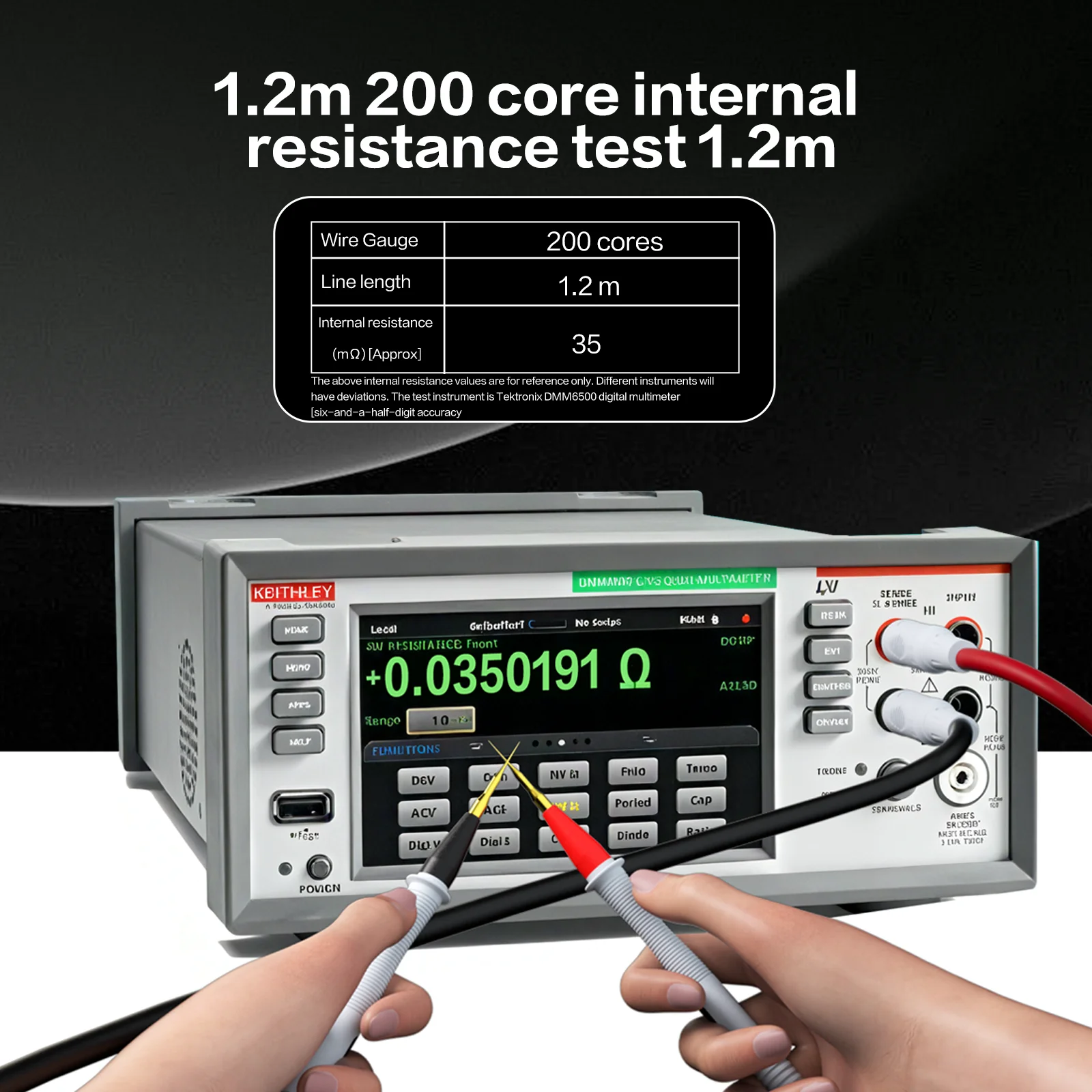 

i2C 200-ядерные силиконовые измерительные провода 120 см с позолоченными наконечниками, устойчивая к высоким температурам прямая заглушка для мультиметра